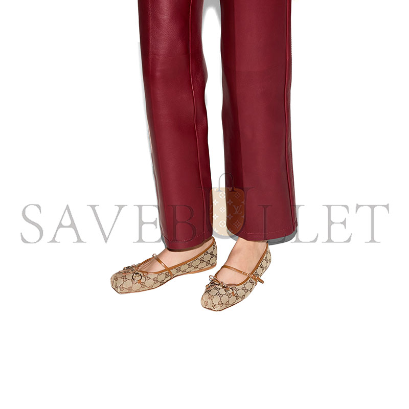 GUCCI WOMEN'S GUCCI HORSEBIT BALLET FLAT 814321 GUCCI WOMEN'S GUCCI HORSEBIT BALLET FLAT 814321